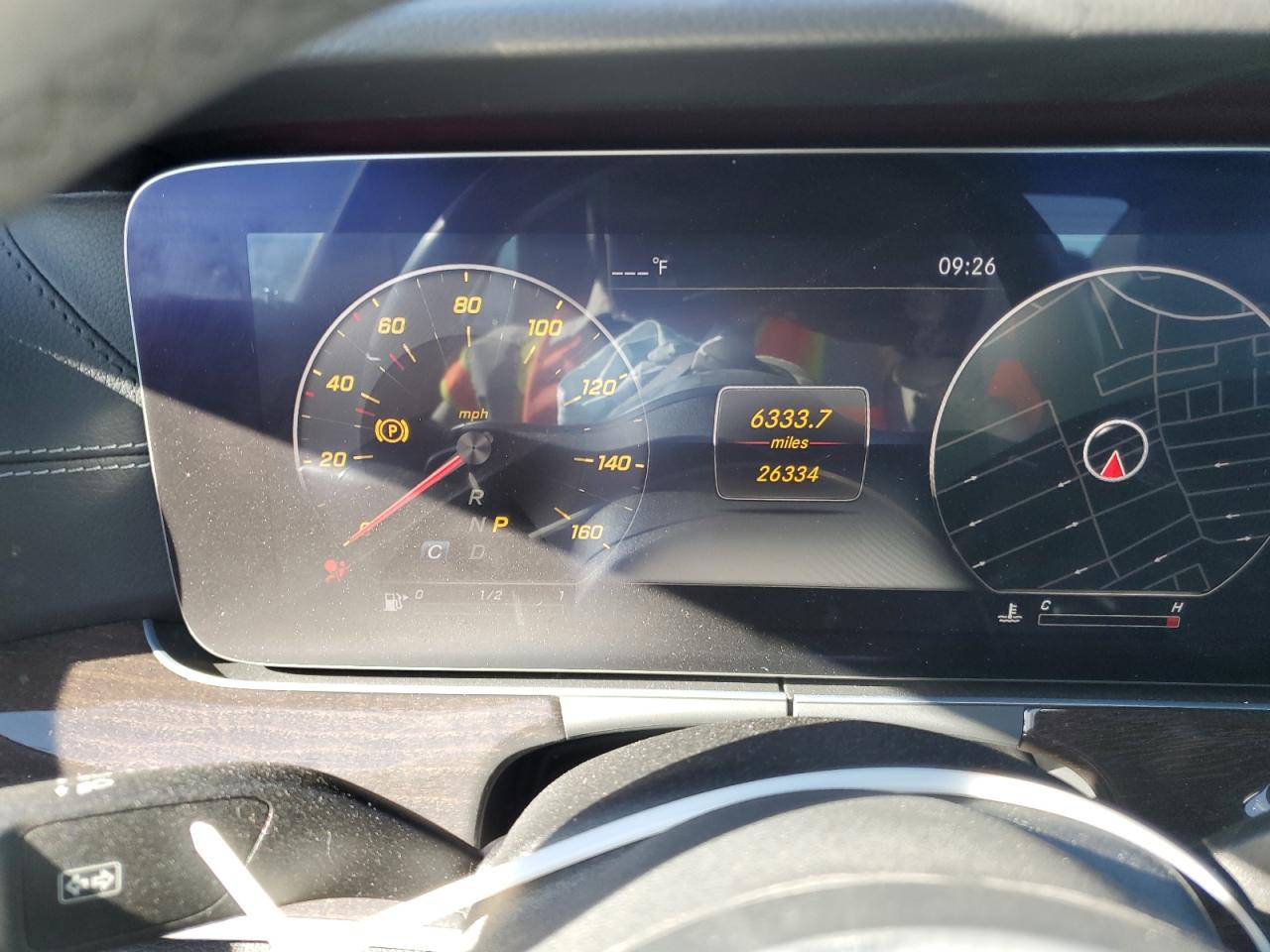 2019 Mercedes-Benz CLC-klasse VIN WDD2J5JB4KA040121 Copart auction photo, front end / side damage thumbnail 9