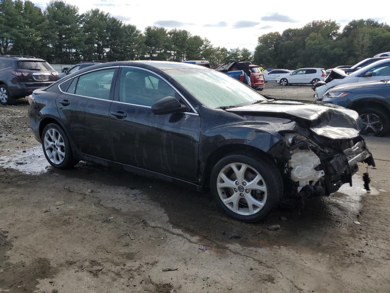 2010 Mazda 6 VIN 1YVHZ8BH3A5M45048 Copart auction photo, front end damage thumbnail 4