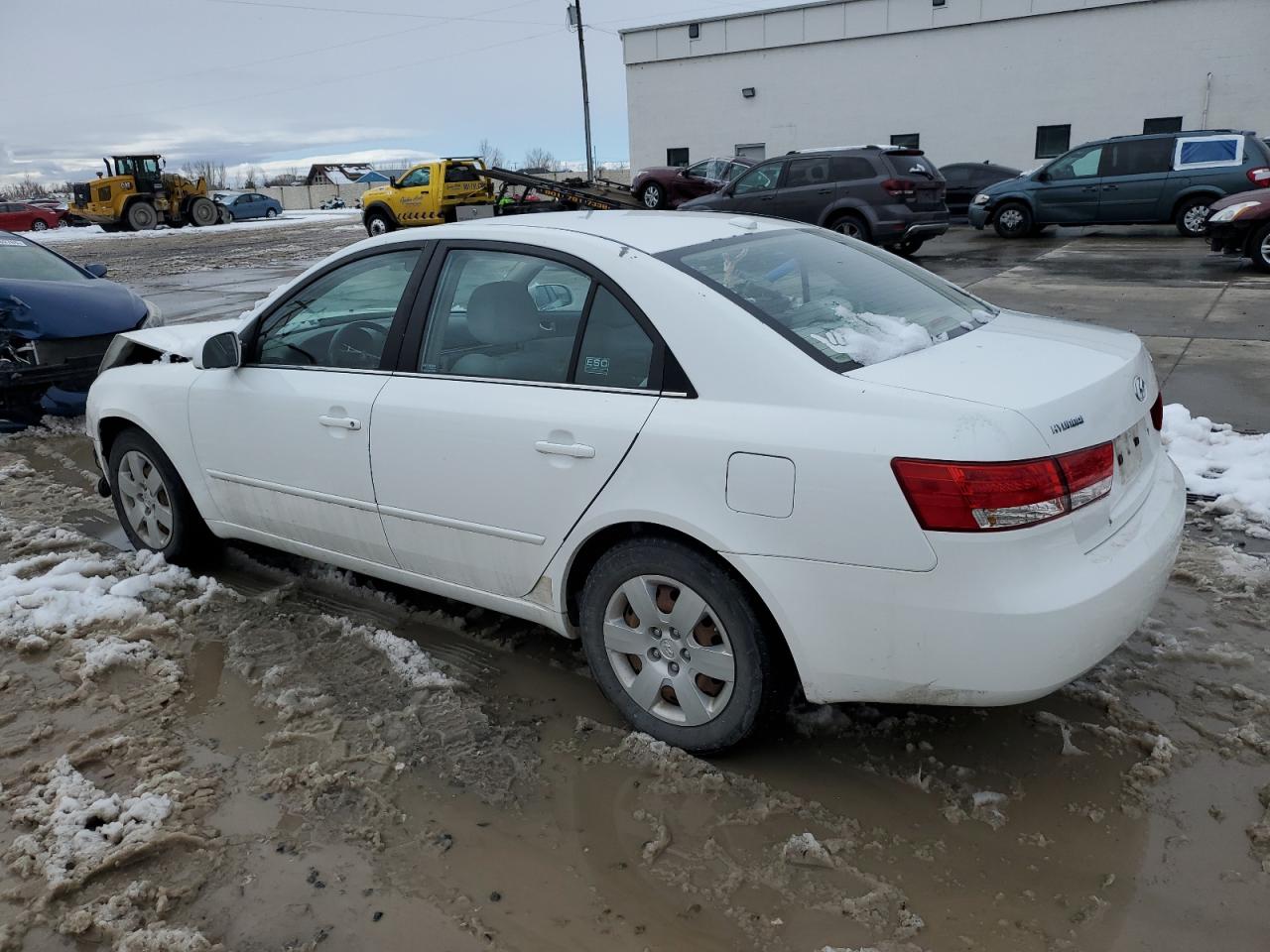 2007 Hyundai Sonata VIN 5NPET46C17H246624 Copart auction photo, front end damage thumbnail 2