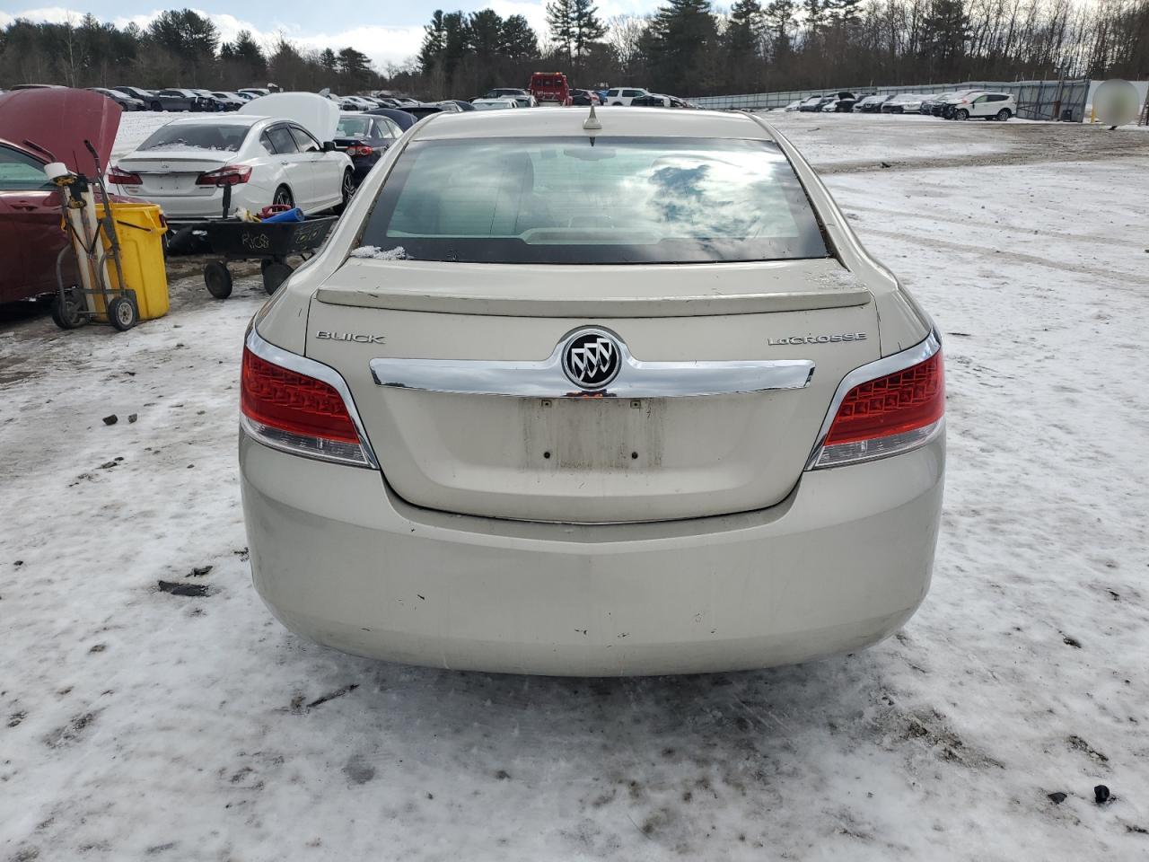 2013 Buick LaCrosse VIN 1G4GA5ER7DF262869 Copart auction photo, front end / side damage thumbnail 6