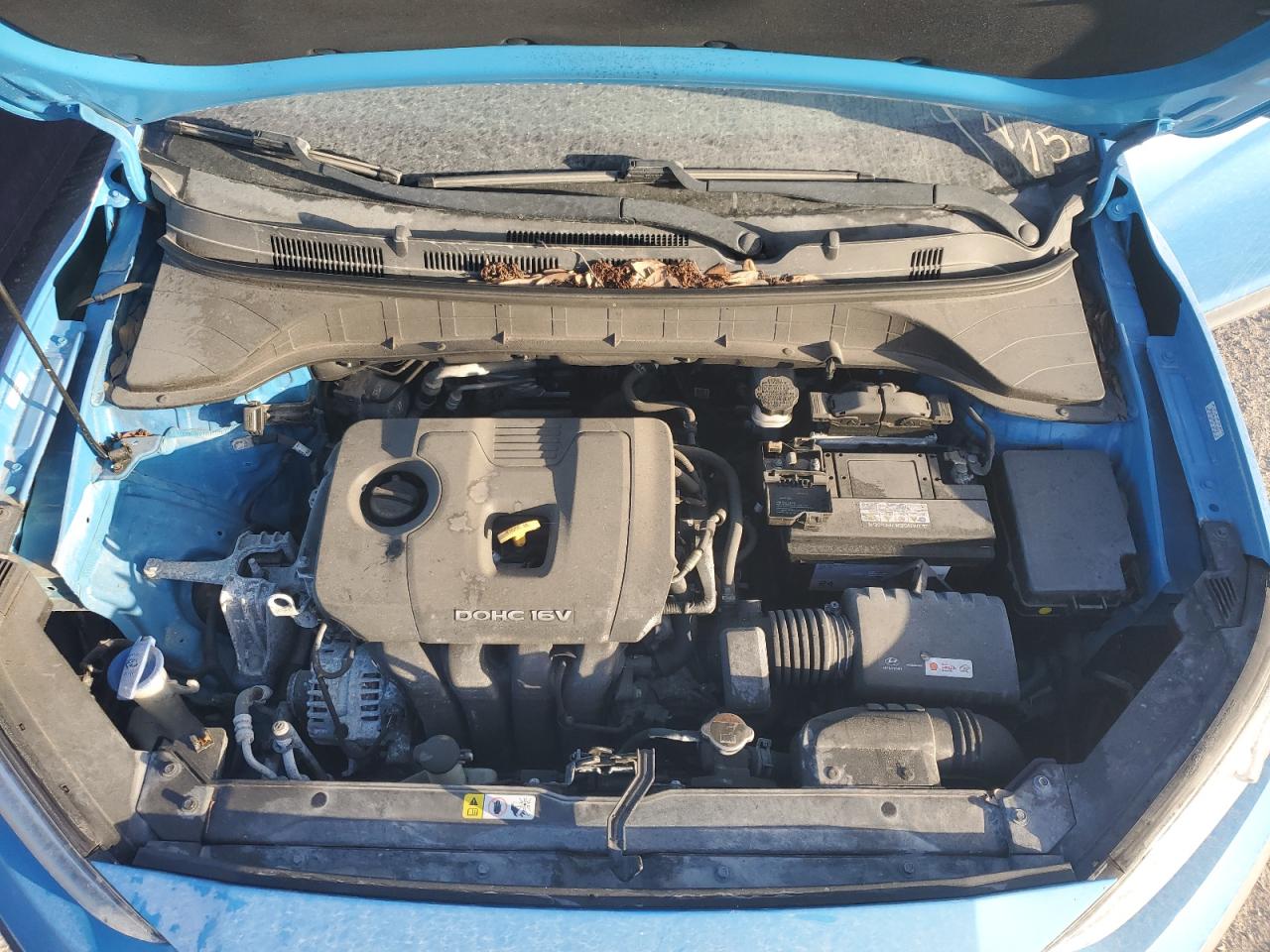 2019 Hyundai Kona VIN KM8K12AA0KU241945 Copart auction photo, water/flood damage thumbnail 12