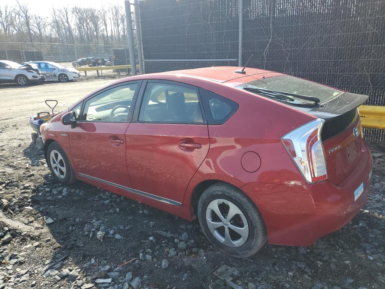 2015 Toyota Prius VIN JTDKN3DUXF1879406 Copart auction photo, front end damage thumbnail 2