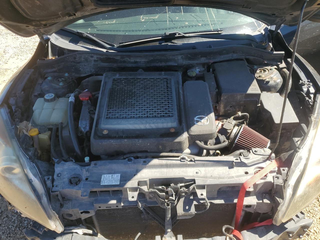2013 Mazda 3 VIN JM1BL1L33D1720176 Copart auction photo, front end / minor dent/scratches damage thumbnail 11