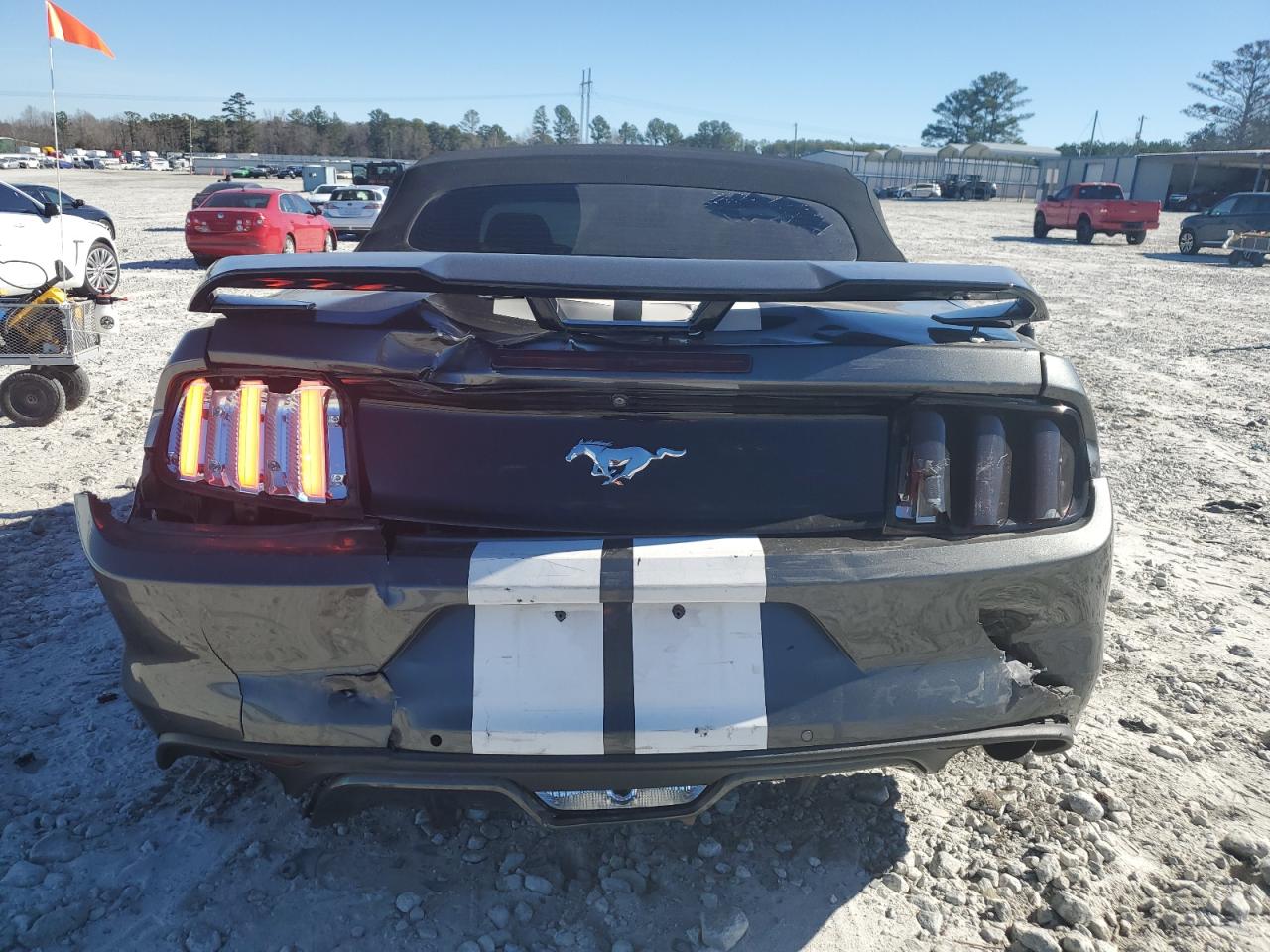 2016 Ford Mustang VIN 1FATP8UHXG5310697 Copart auction photo, rear end damage thumbnail 6