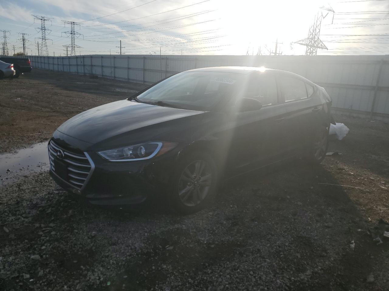 2018 Hyundai Elantra VIN 5NPD84LF3JH385947
