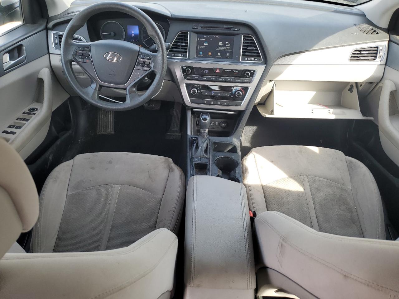 2017 Hyundai Sonata VIN 5NPE24AF7HH565712 Copart auction photo, front end / hail damage thumbnail 8
