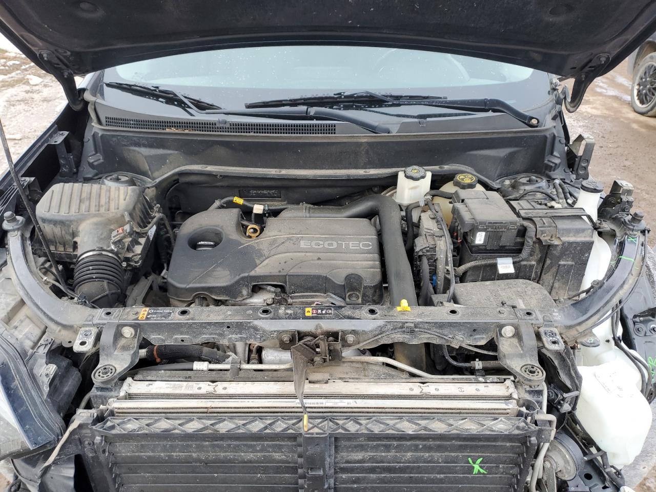 2018 Chevrolet Equinox VIN 2GNAXSEV5J6290297 Copart auction photo, front end / side damage thumbnail 12