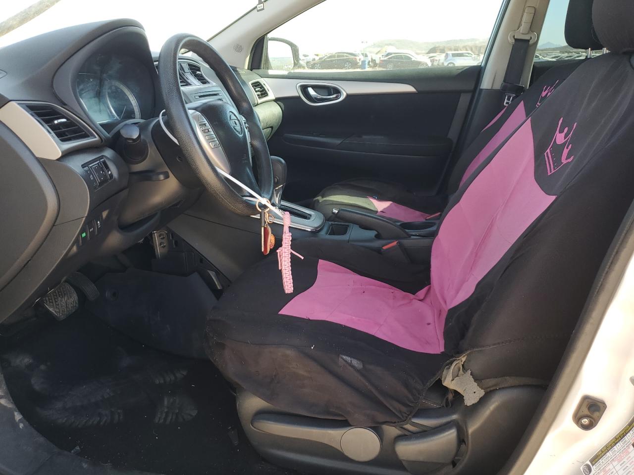2014 Nissan Sentra VIN 3N1AB7AP6EY329093 Copart auction photo, front end damage thumbnail 7