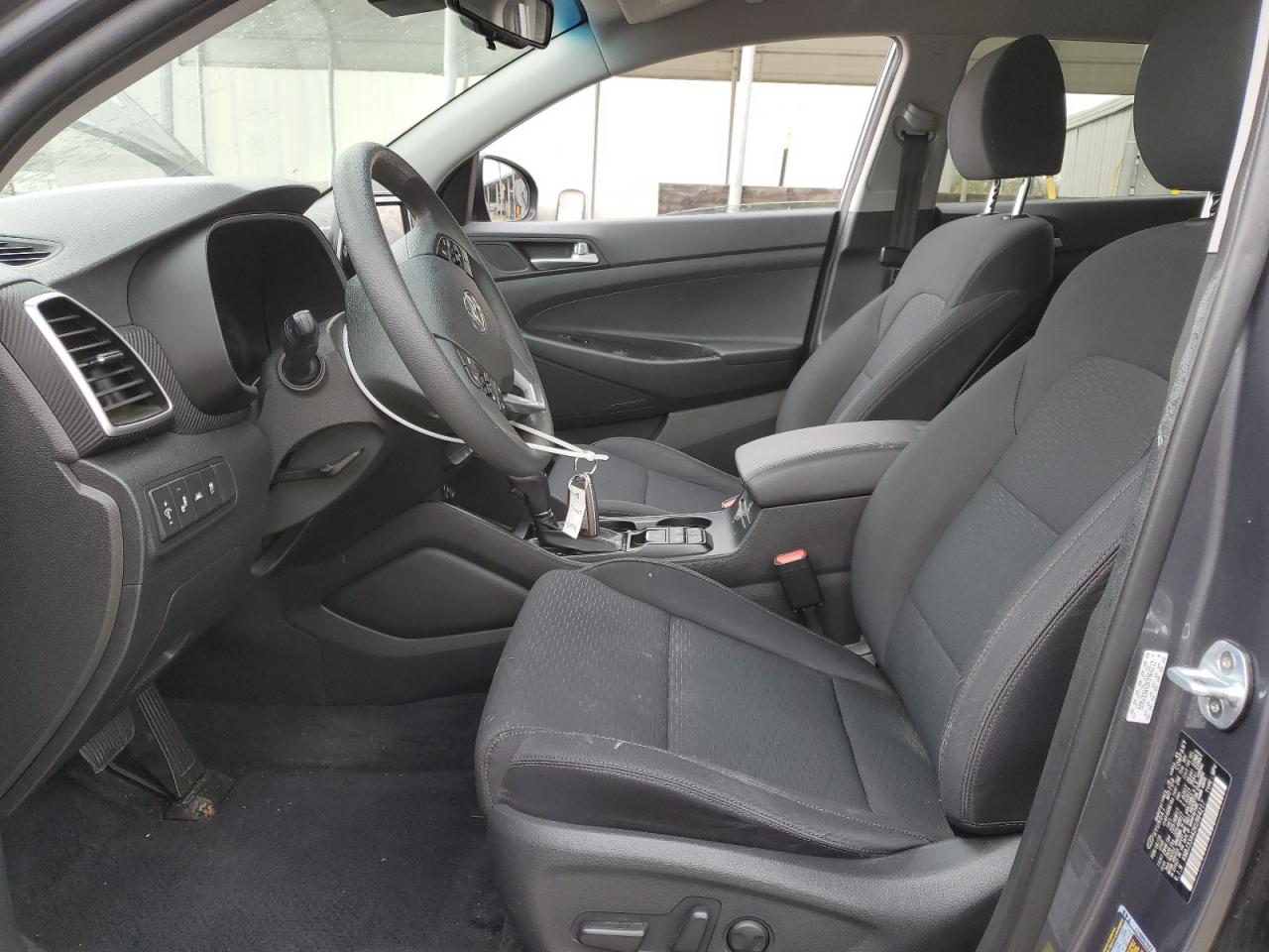 2019 Hyundai Tucson VIN KM8J33A42KU964217 Copart auction photo, front end / rear end damage thumbnail 7