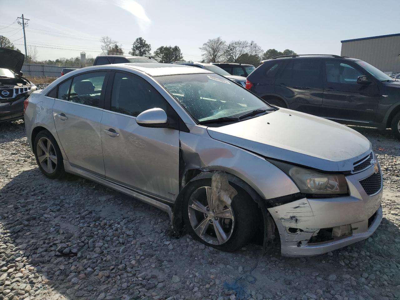 2014 Chevrolet Cruze VIN 1G1PE5SBXE7213248 Copart auction photo, front end damage thumbnail 4
