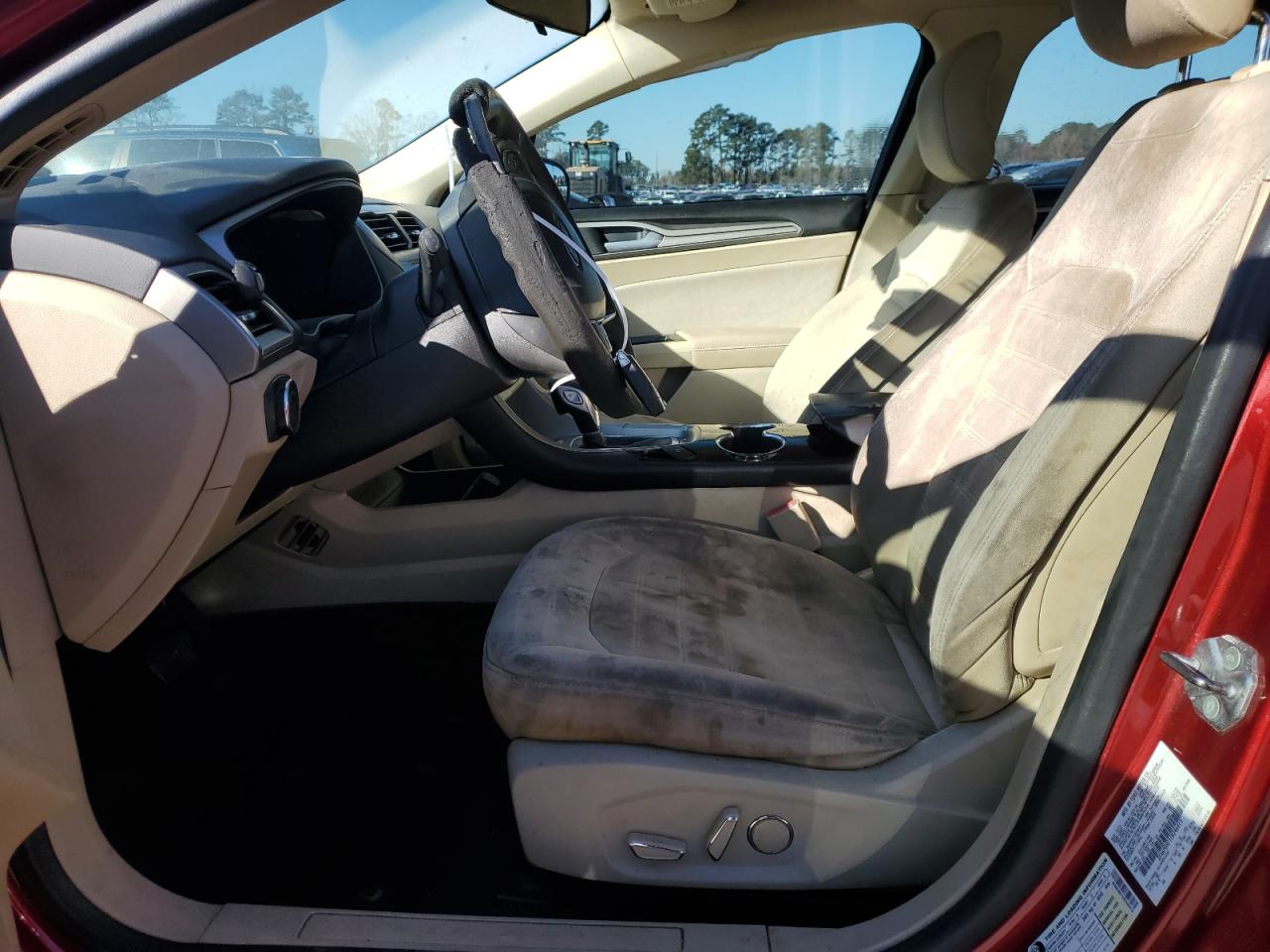 2014 Ford Fusion VIN 3FA6P0H71ER246415 Copart auction photo, front end / undercarriage damage thumbnail 7