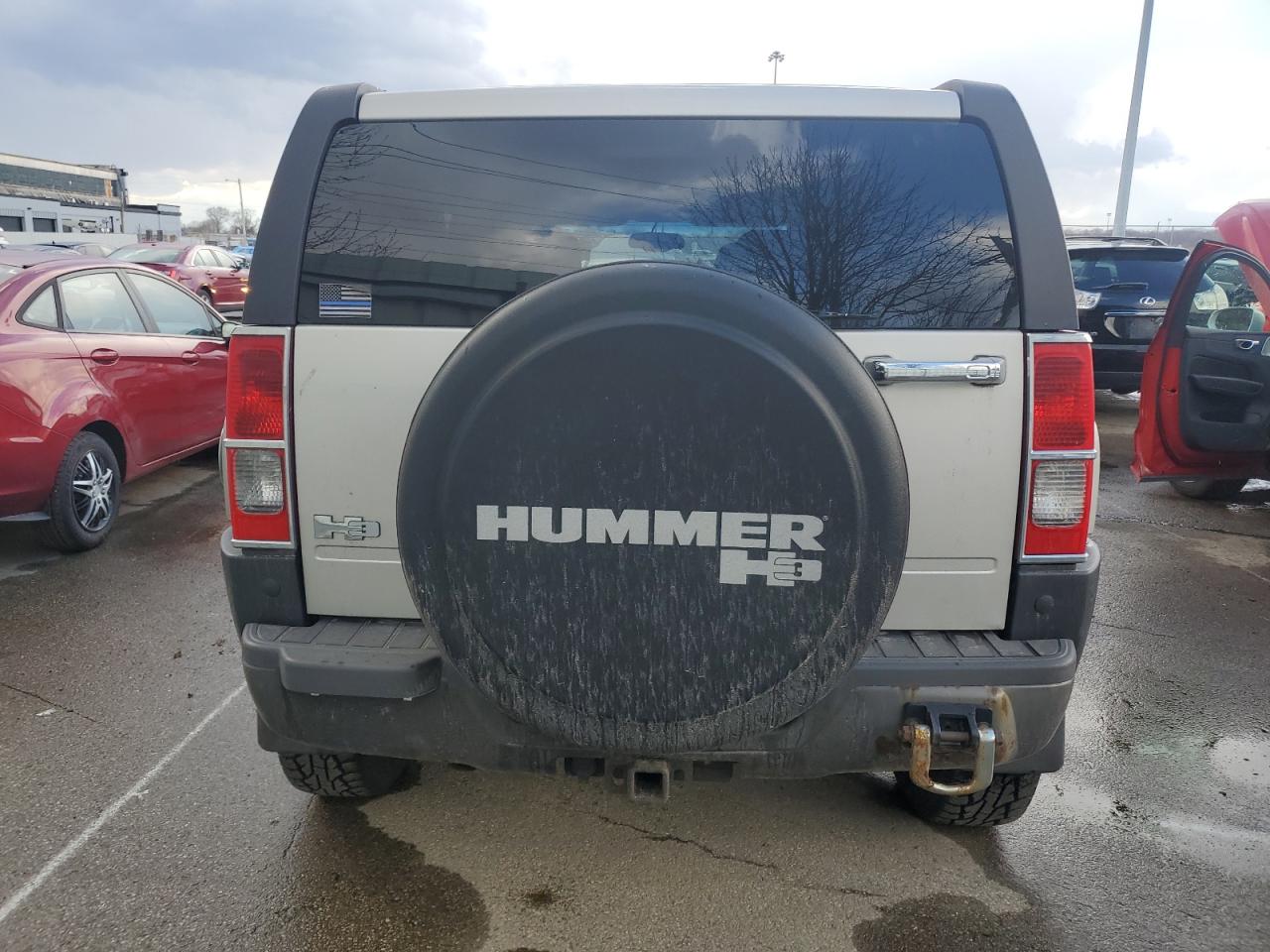 2006 Hummer H3 VIN 5GTDN136168327244 Copart auction photo, front end damage thumbnail 6