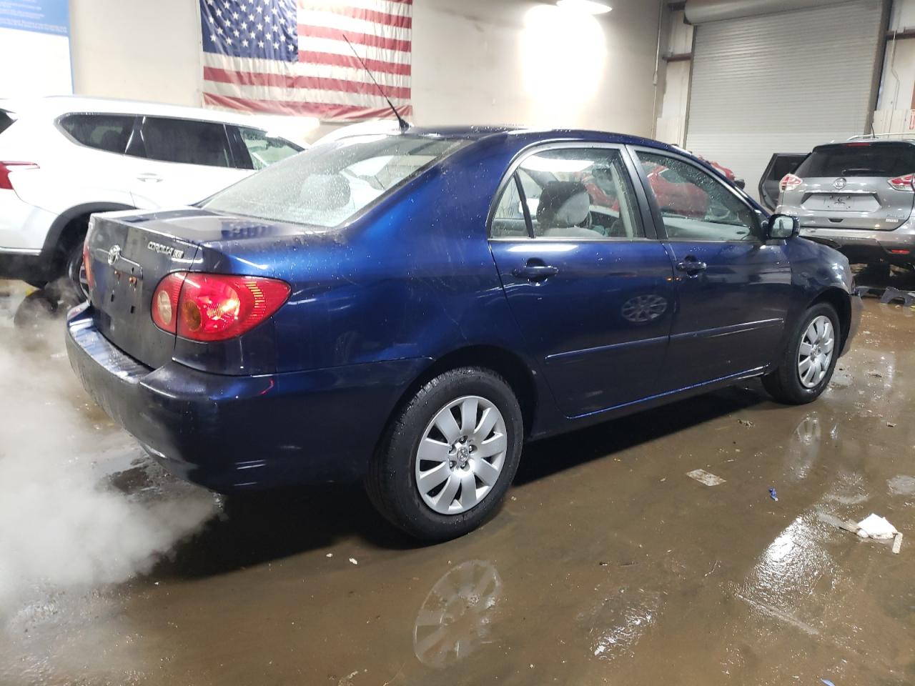 2003 Toyota Corolla VIN JTDBR32E530027708 Copart auction photo, front end damage thumbnail 3