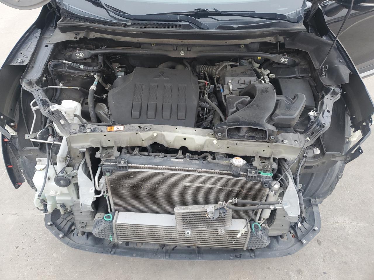 2018 Mitsubishi Eclipse VIN JA4AT5AA8JZ057540 Copart auction photo, front end / side damage thumbnail 12