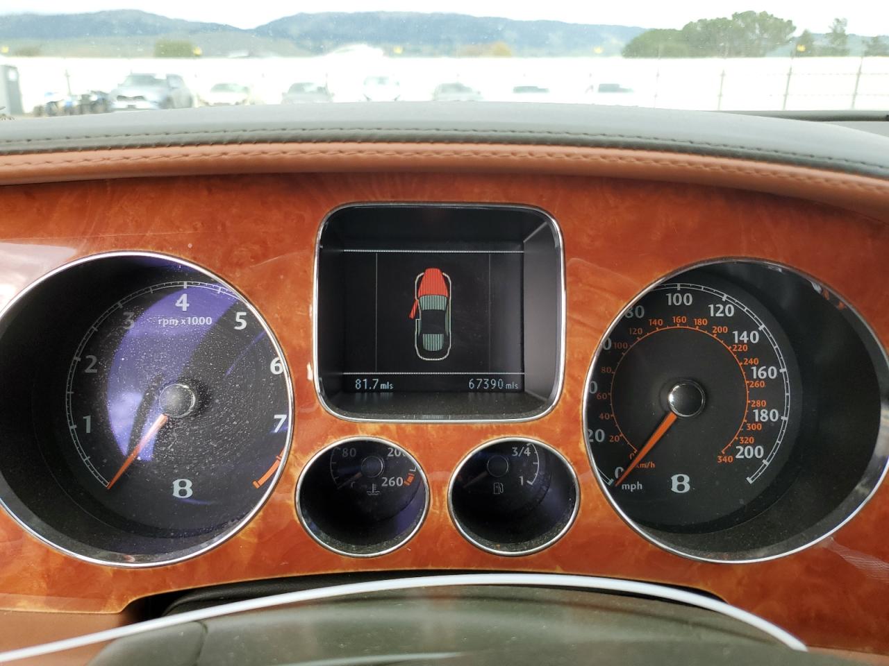 2006 Bentley Continental VIN SCBBR53WX6C036266 Copart auction photo, water/flood / mechanical damage thumbnail 9