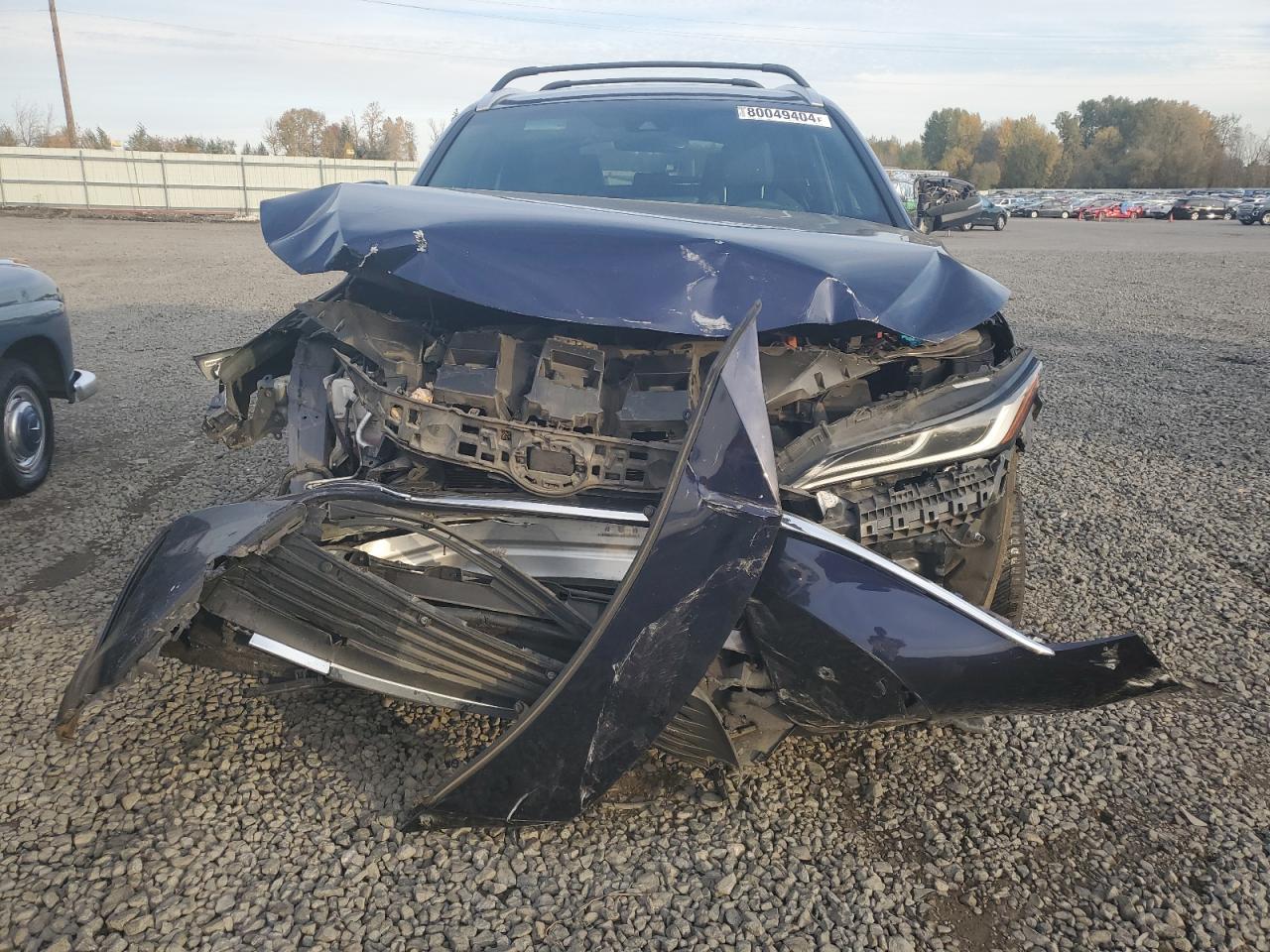 2021 Toyota Venza VIN JTEAAAAH2MJ077184 Copart auction photo, front end / side damage thumbnail 5