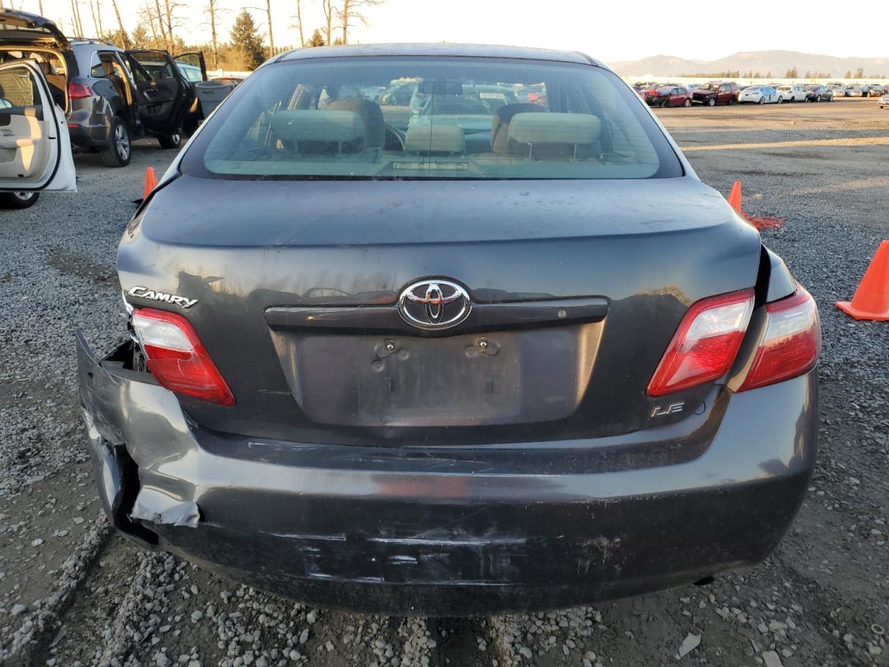 2009 Toyota Camry VIN 4T1BE46K59U814690 Copart auction photo, side / rear end damage thumbnail 6