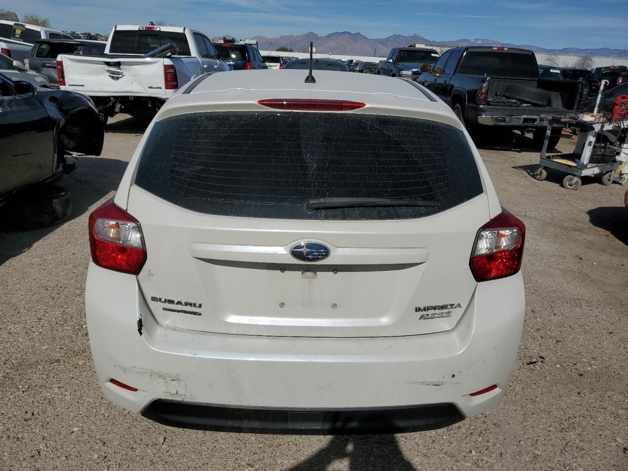 2014 Subaru Impreza VIN JF1GPAA66E8226674 Copart auction photo, mechanical / front end damage thumbnail 6
