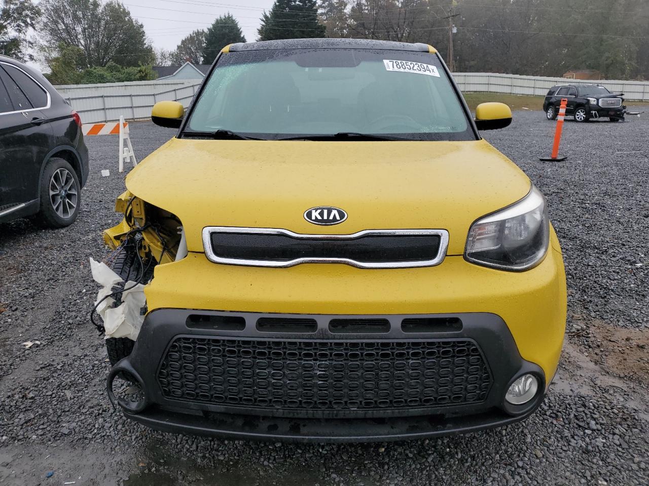2015 KIA Soul VIN KNDJP3A54F7148941 Copart auction photo, front end / minor dent/scratches damage thumbnail 5