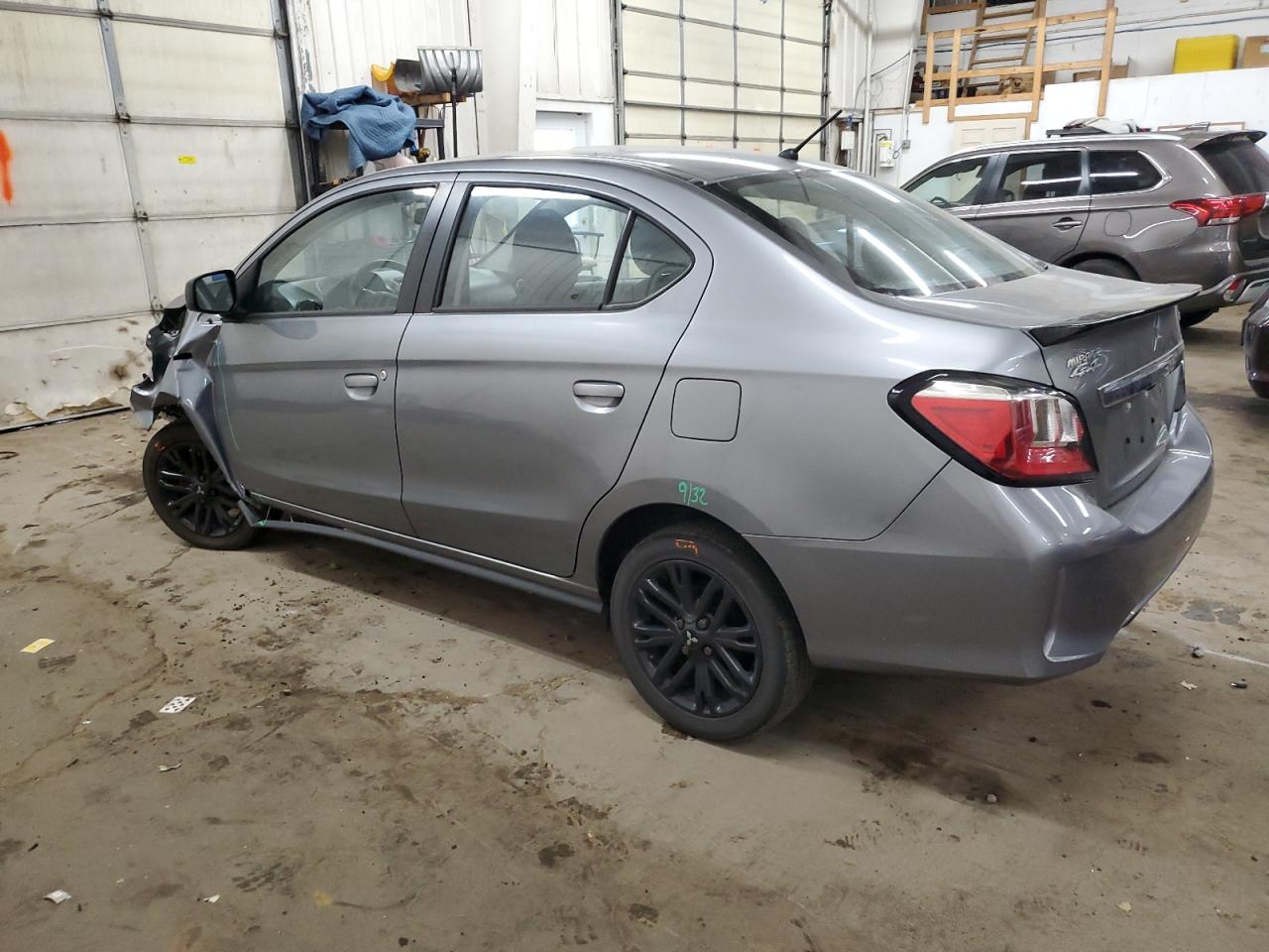 2022 Mitsubishi Mirage VIN ML32FUFJ8NHF09038 Copart auction photo, front end damage thumbnail 2