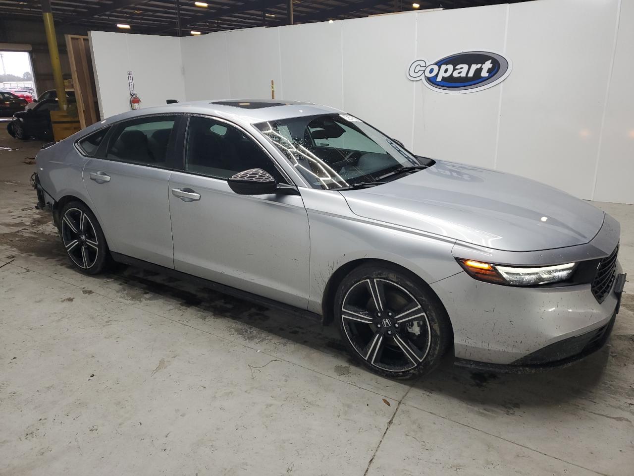 2024 Honda Accord VIN 1HGCY2F5XRA052393 Copart auction photo, rear end damage thumbnail 4