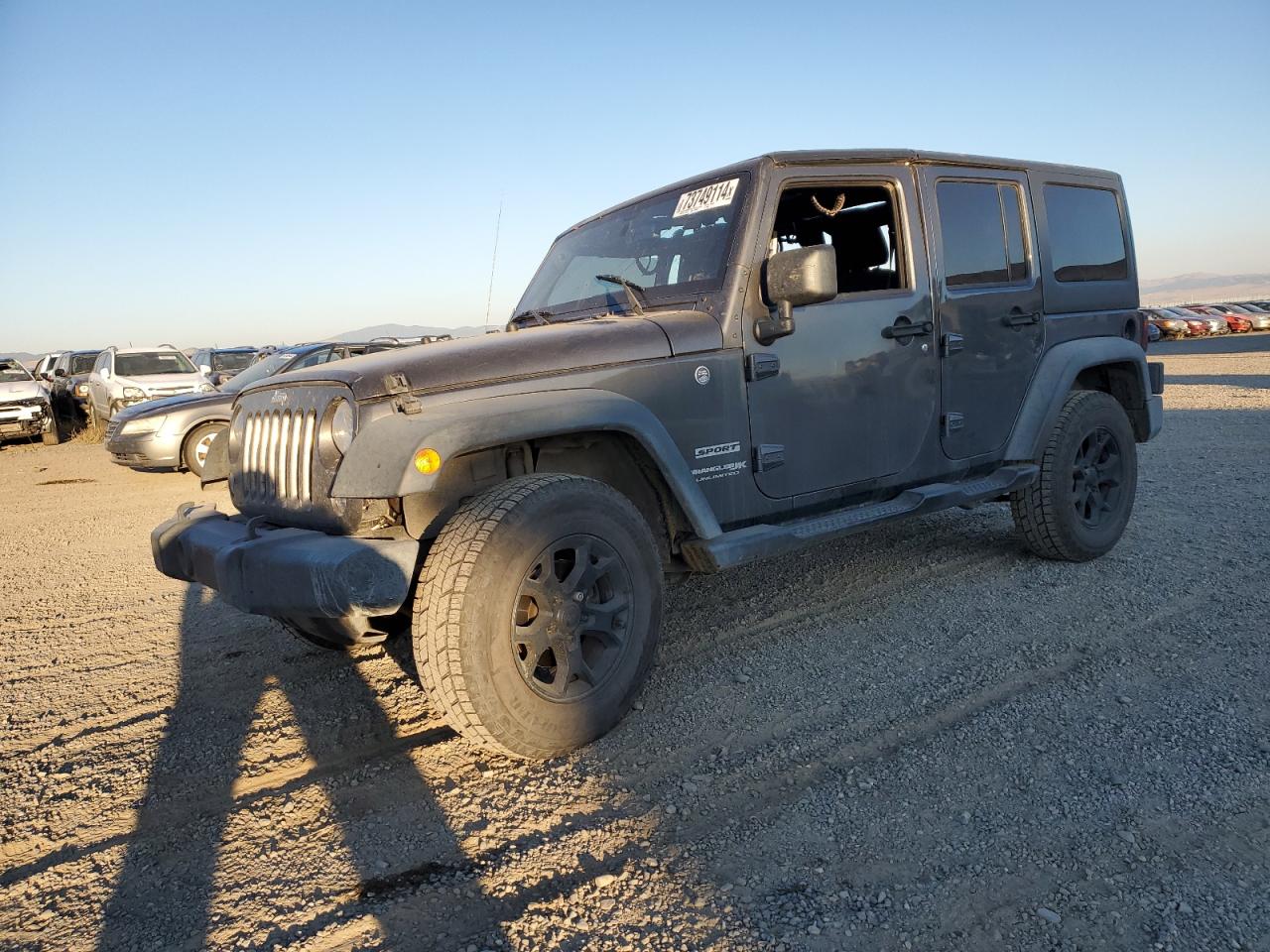 2018 Jeep Wrangler VIN 1C4BJWDG3JL926599