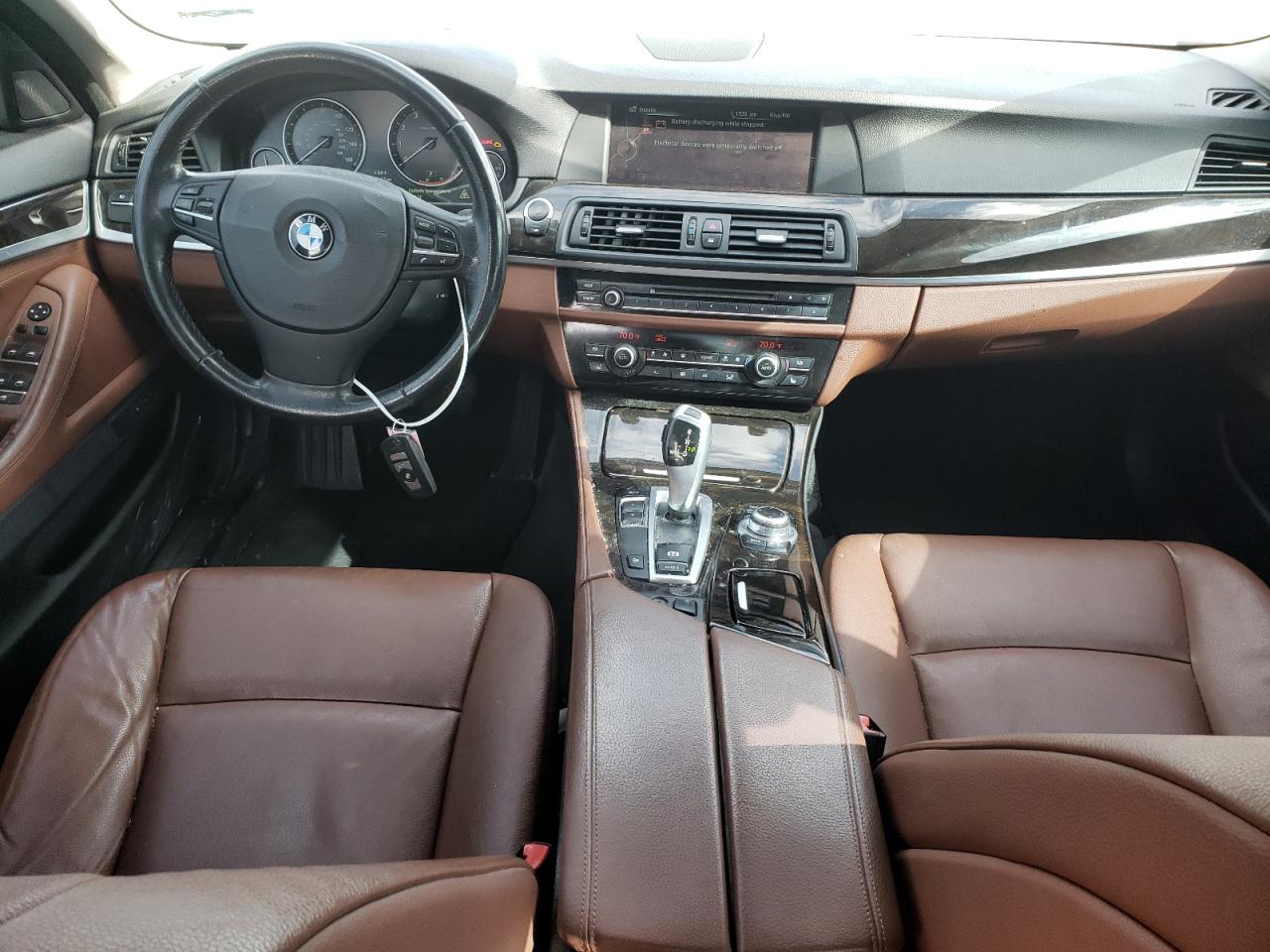 2013 BMW 5er VIN WBAFU7C56DDU72973 Copart auction photo, front end / side damage thumbnail 8