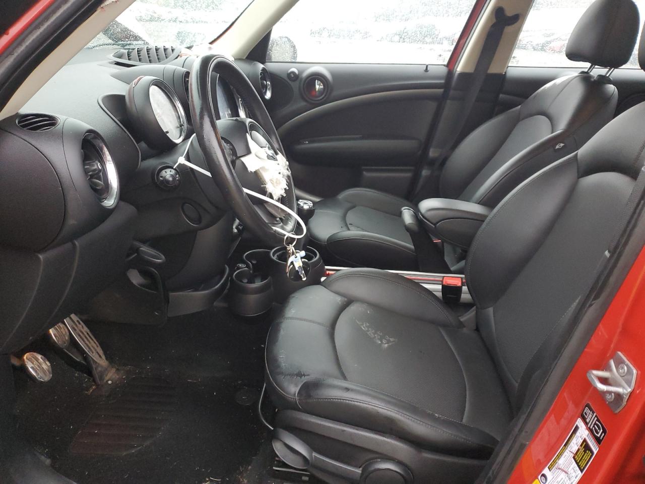 2013 MINI Cooper VIN WMWZC3C57DWM28378 Copart auction photo, rear end damage thumbnail 7