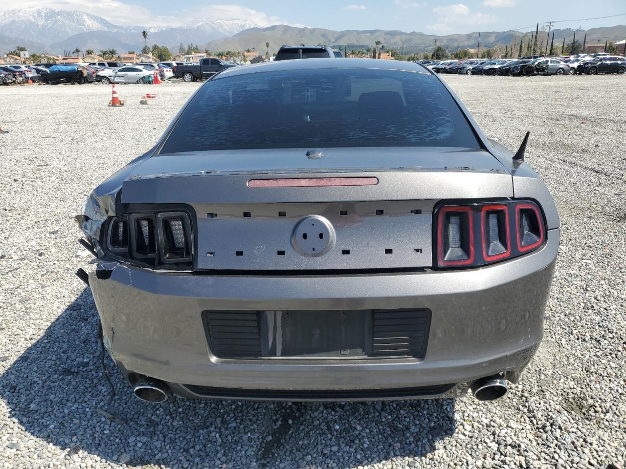 2014 Ford Mustang VIN 1ZVBP8AMXE5201707 Copart auction photo, frame damage / all over damage thumbnail 6