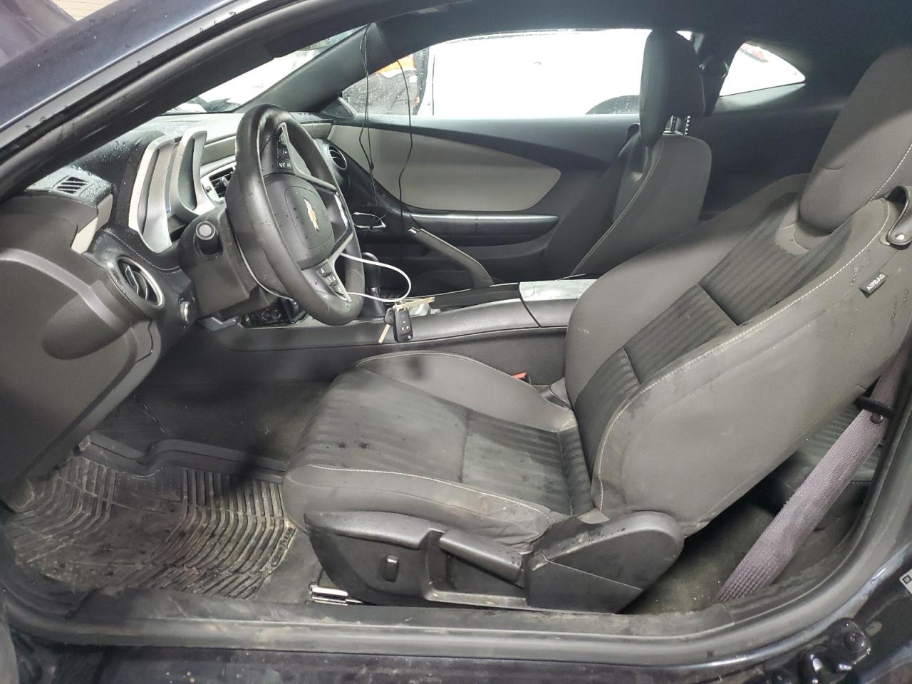 2014 Chevrolet Camaro VIN 2G1FE1E35E9249159 Copart auction photo, front end / side damage thumbnail 7