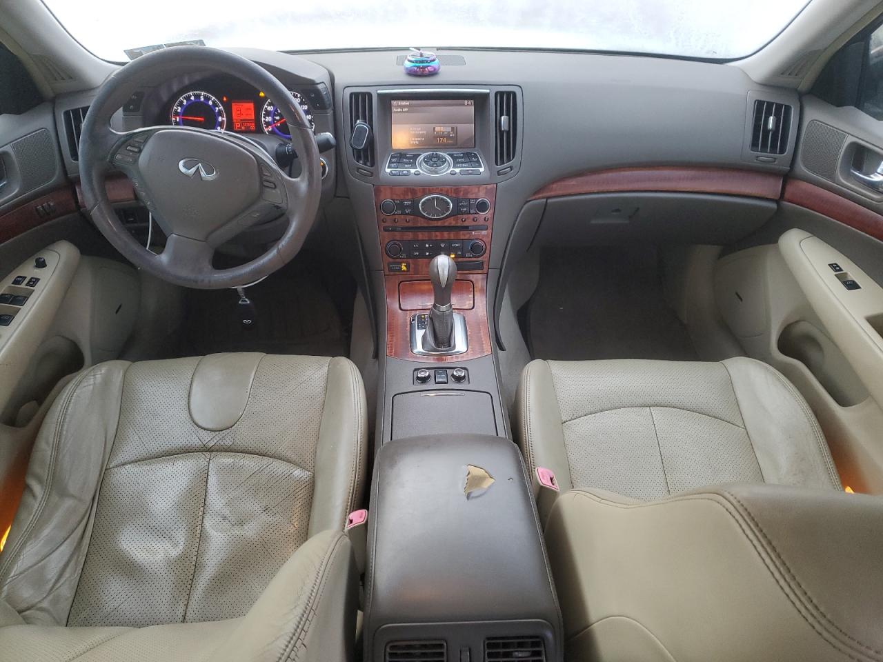 2009 Infiniti G VIN JNKCV61F49M356816 Copart auction photo, rear end damage thumbnail 8