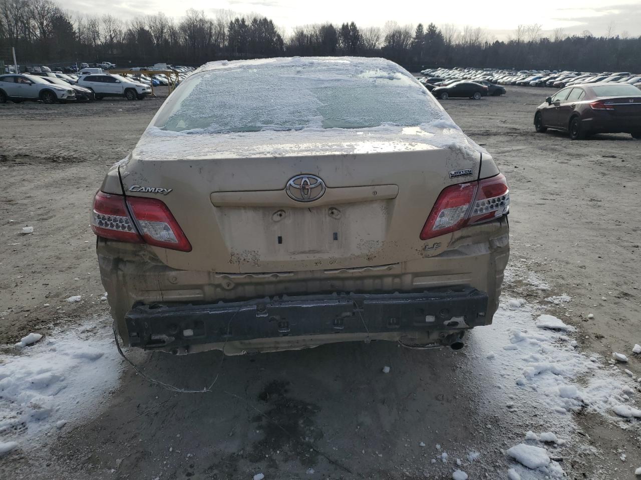 2010 Toyota Camry VIN 4T1BF3EK9AU092895 Copart auction photo, all over damage thumbnail 6