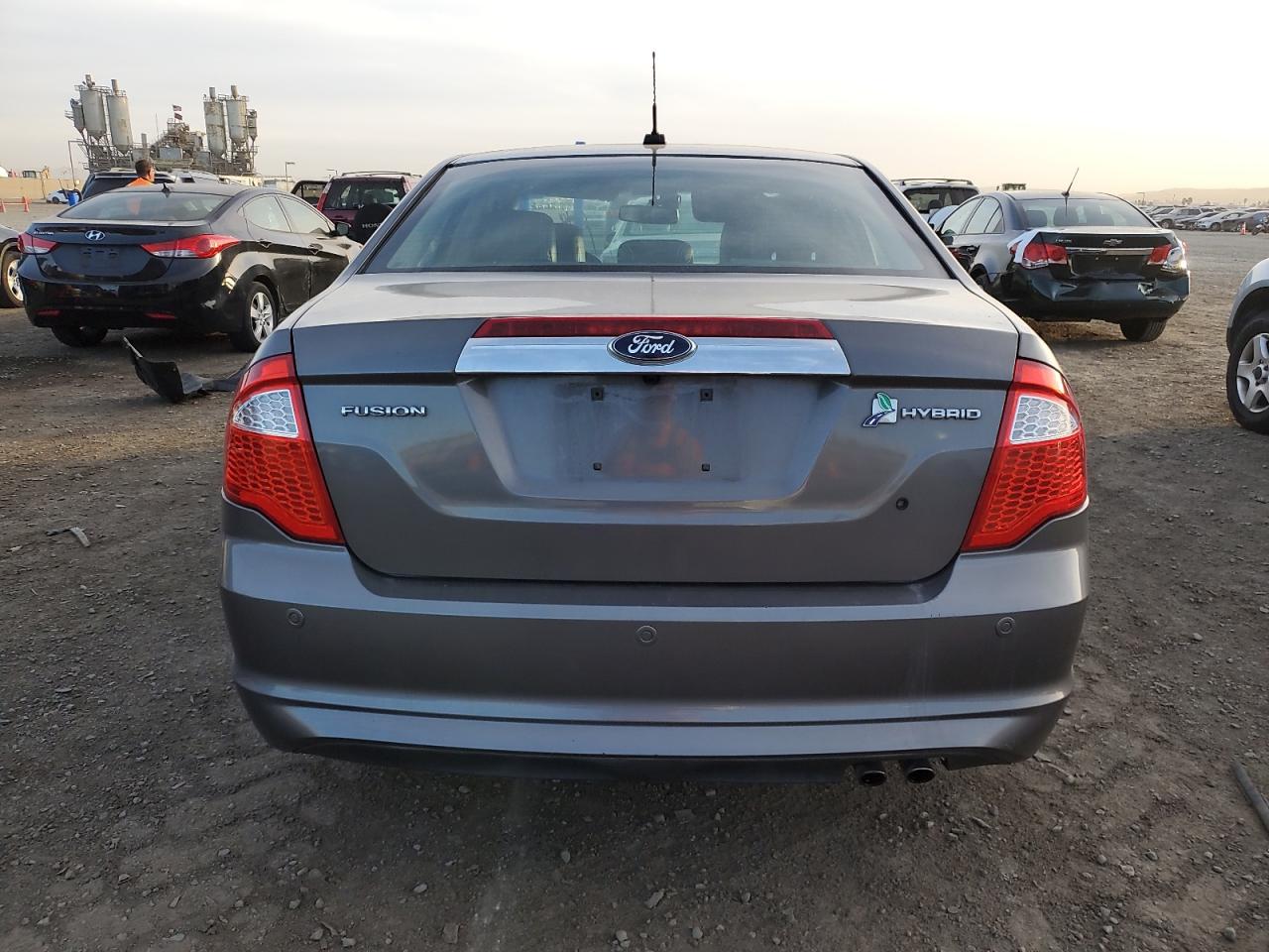 2012 Ford Fusion VIN 3FADP0L36CR349497 Copart auction photo, front end damage thumbnail 6