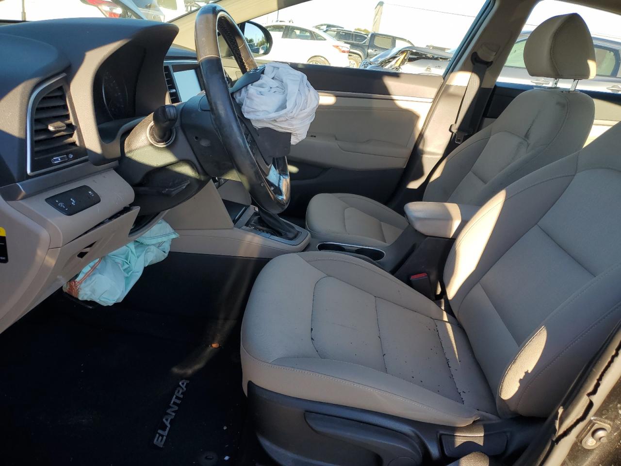 2018 Hyundai Elantra VIN KMHD84LF3JU654353 Copart auction photo, front end damage thumbnail 7