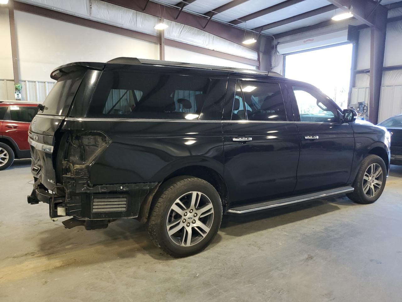 2022 Ford Expedition VIN 1FMJK2AT8NEA41498 Copart auction photo, rear end damage thumbnail 3