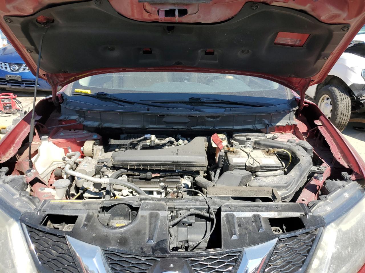 2016 Nissan Rogue VIN KNMAT2MT4GP635008 Copart auction photo, rear end damage thumbnail 12