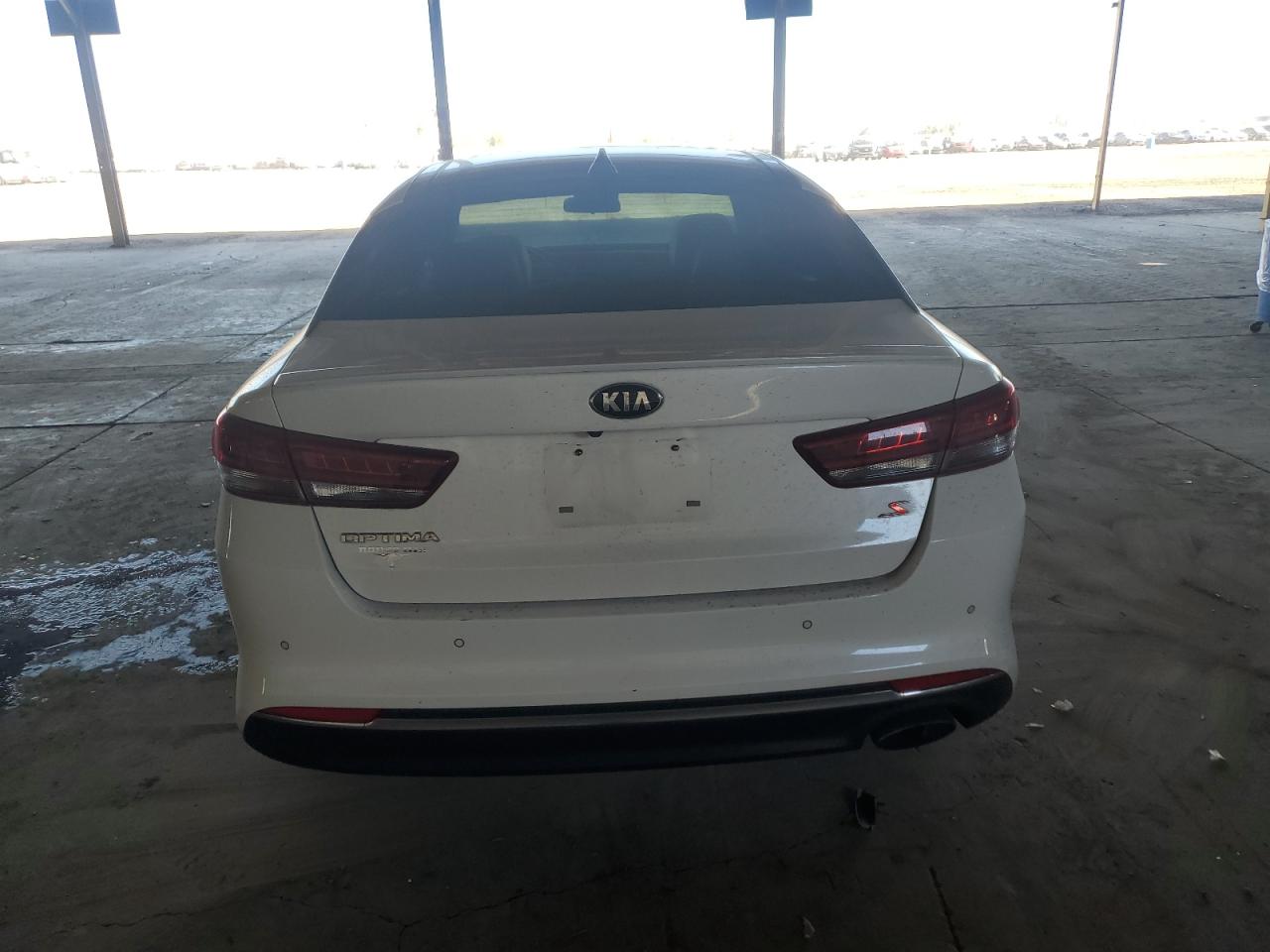 2018 KIA Optima VIN 5XXGT4L38JG241145 Copart auction photo, front end damage thumbnail 6