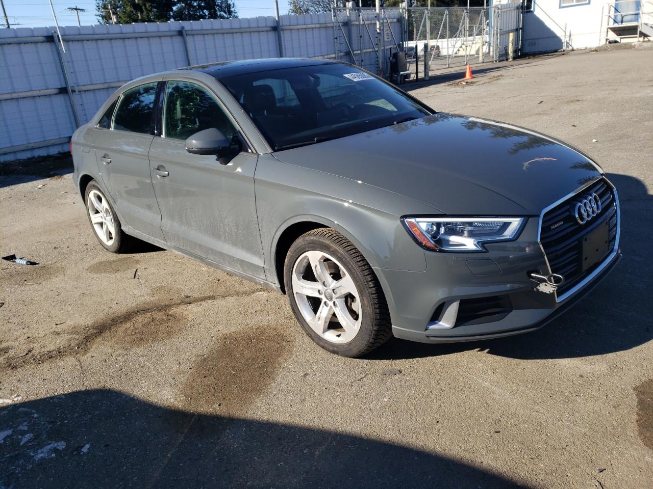 2017 Audi A3 VIN WAUB8GFF6H1012873 Copart auction photo, front end damage thumbnail 4