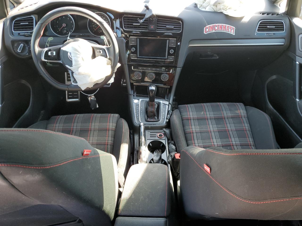 2019 Volkswagen GTI VIN 3VW6T7AU1KM015468 Copart auction photo, front end / side damage thumbnail 8