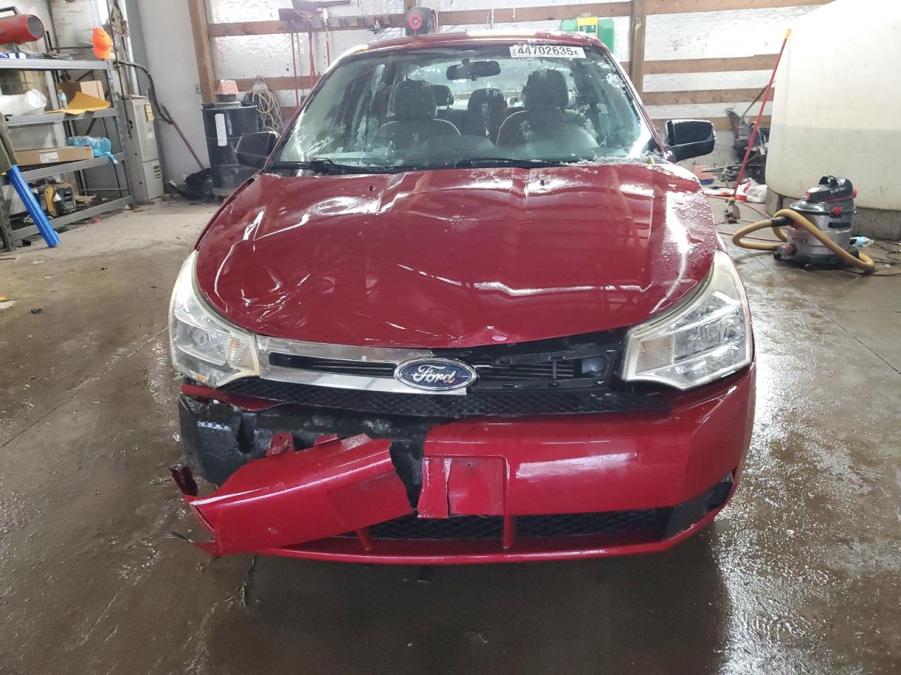 2011 Ford Focus VIN 1FAHP3FN5BW202809 Copart auction photo, front end / minor dent/scratches damage thumbnail 5