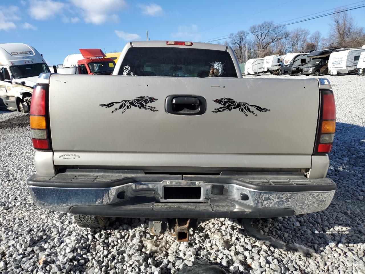 2006 GMC Sierra VIN 1GTHK23U16F173099 Copart auction photo, front end / side damage thumbnail 6