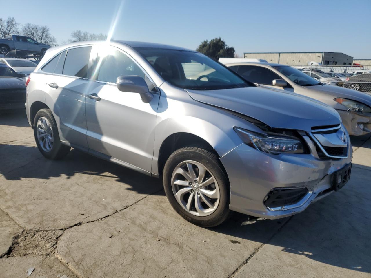 2018 Acura RDX VIN 5J8TB3H37JL015460 Copart auction photo, front end damage thumbnail 4