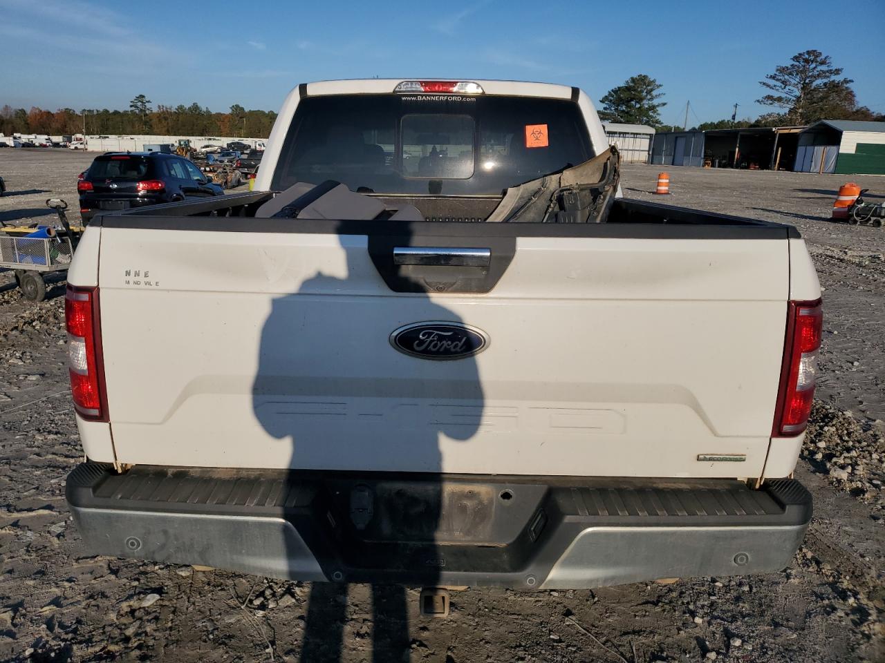 2018 Ford F-150 VIN 1FTEW1CP2JFB63878 Copart auction photo, front end / side damage thumbnail 6