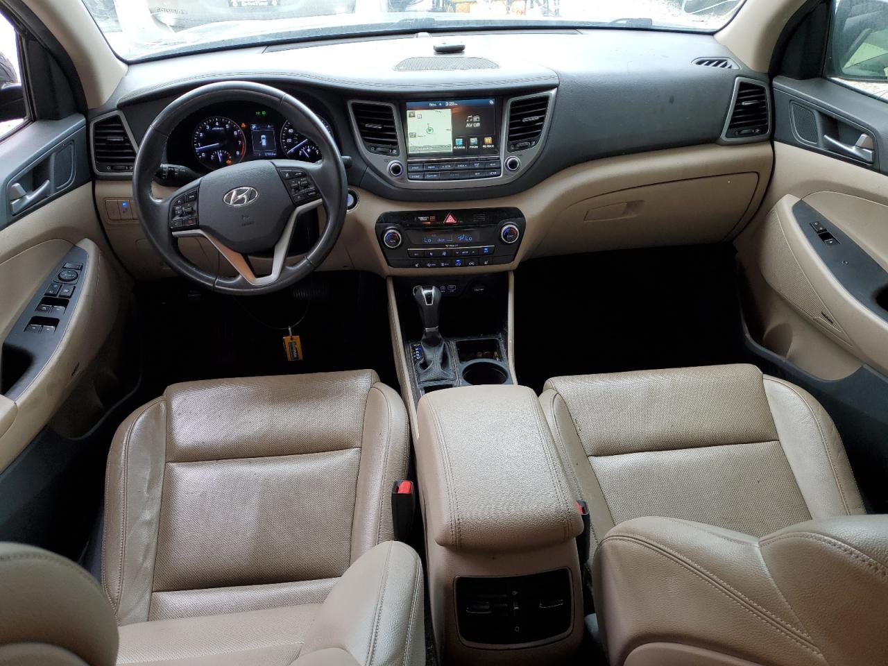2017 Hyundai Tucson VIN KM8J33A2XHU515780 Copart auction photo, front end damage thumbnail 8