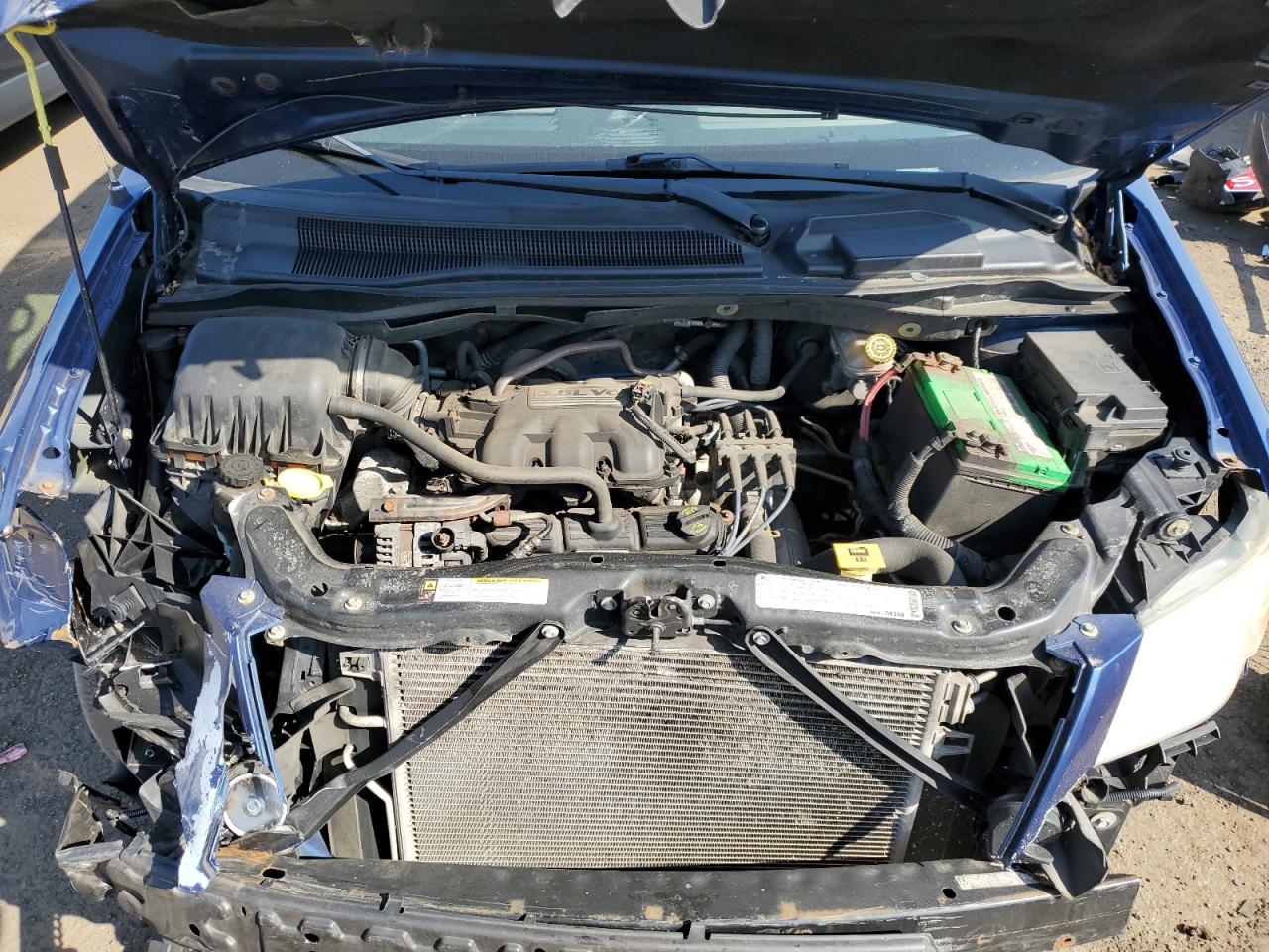 2010 Dodge Caravan VIN 2D4RN5D16AR175078 Copart auction photo, front end damage thumbnail 12