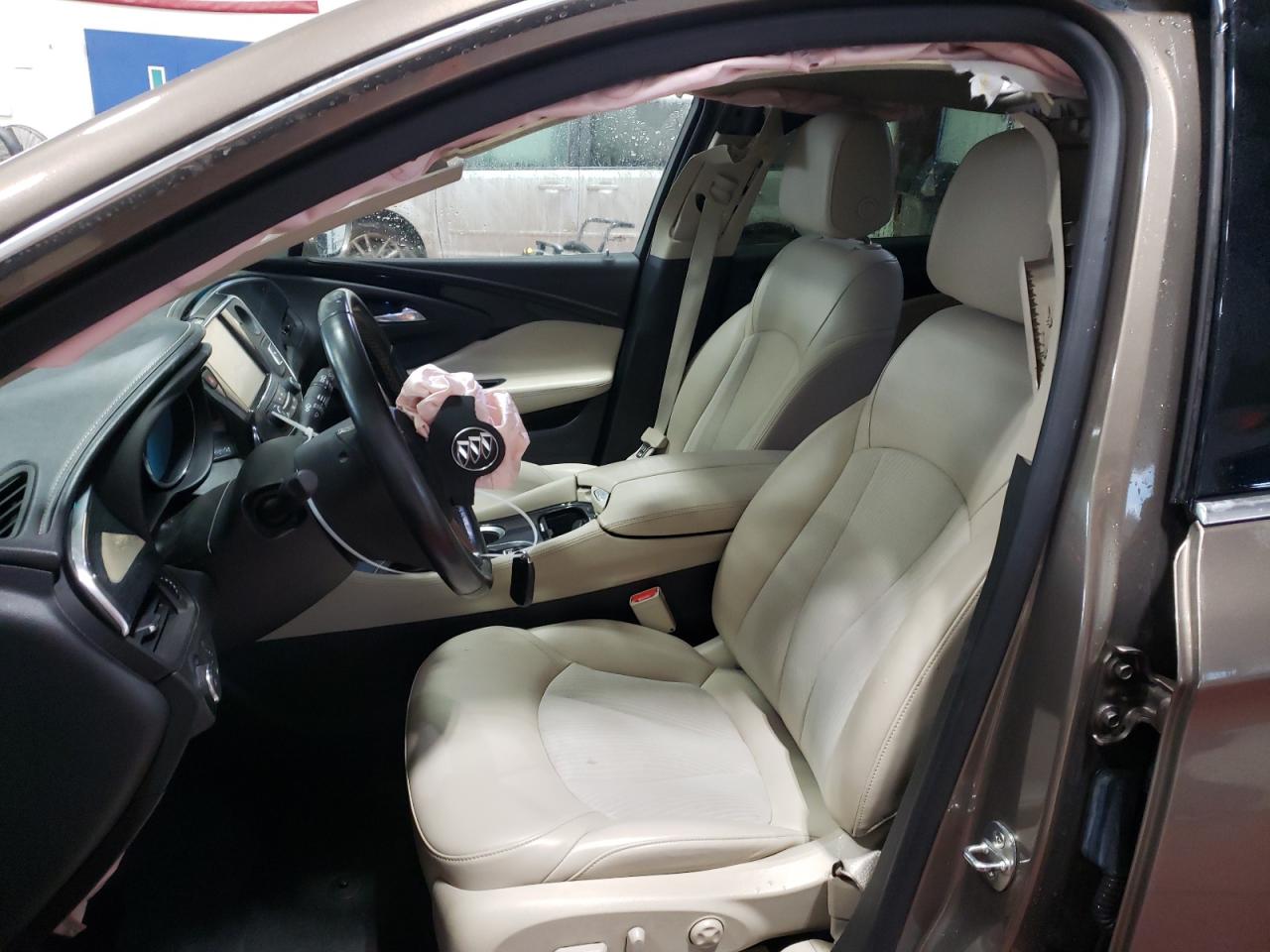 2017 Buick Envision VIN LRBFXCSA8HD093771 Copart auction photo, front end / side damage thumbnail 7