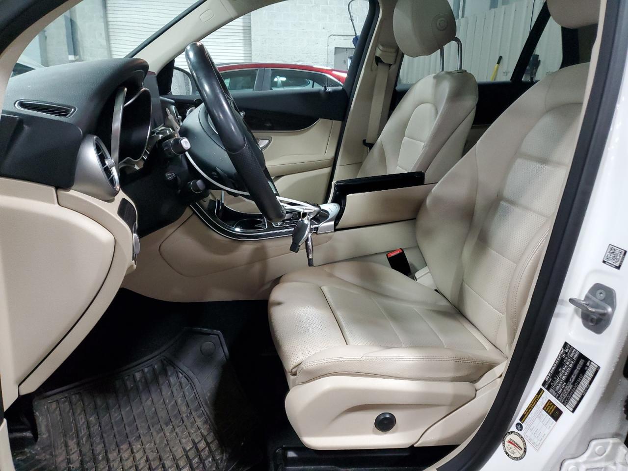 2018 Mercedes-Benz GLC VIN WDC0G4KB6JV015442 Copart auction photo, front end damage thumbnail 7