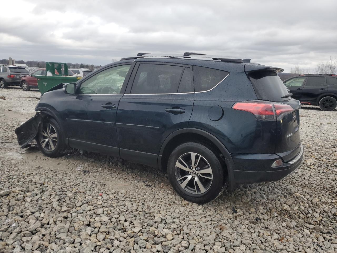 2018 Toyota RAV 4 VIN JTMRFREV8JJ183769 Copart auction photo, front end damage thumbnail 2