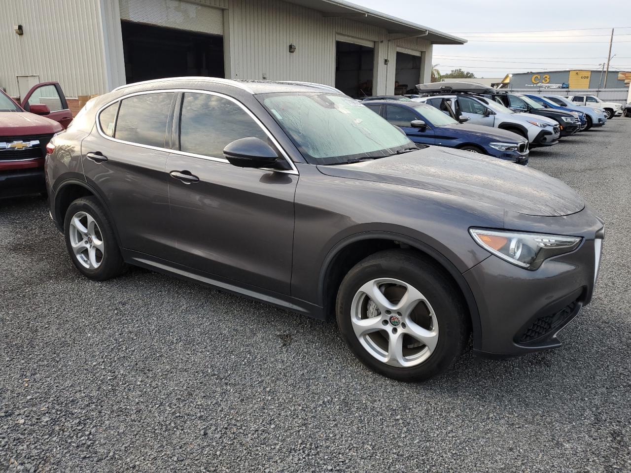 2019 Alfa Romeo Stelvio VIN ZASPAKAN1K7C49085 Copart auction photo, water/flood / mechanical damage thumbnail 4