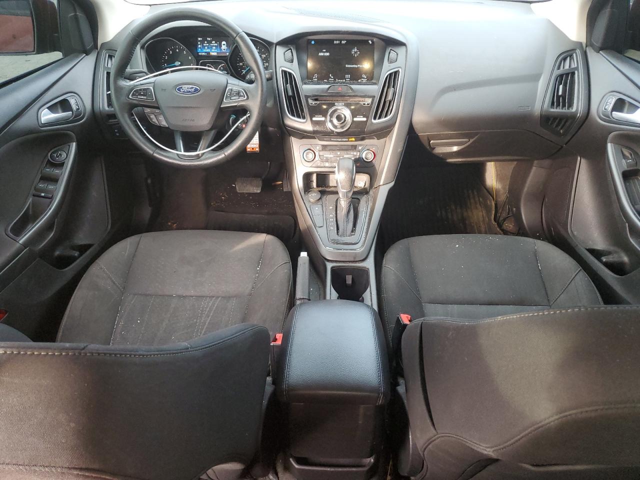 2018 Ford Focus VIN 1FADP3H29JL292239 Copart auction photo, rear end / side damage thumbnail 8